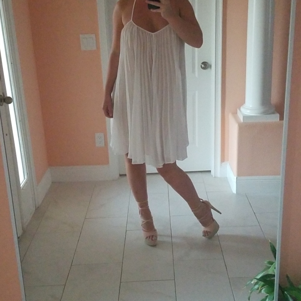 Bcbg white dress